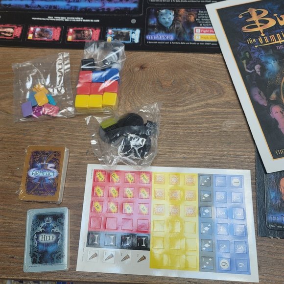 Buffy the Vampire Slayer The Game Milton Bradley Board Game NEW opened not playe - Picture 7 of 16